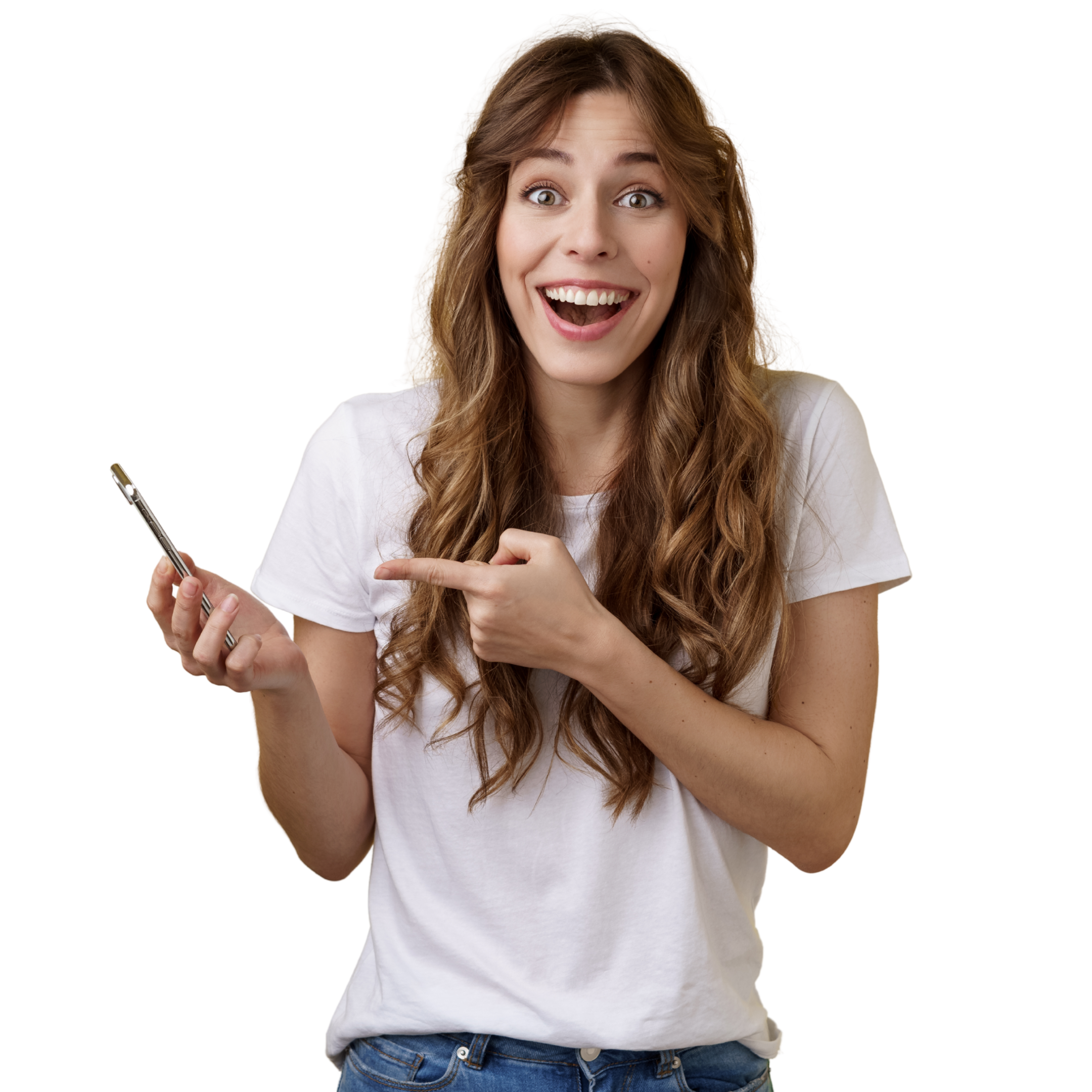 Ragazza felice dove aver sentito il tutor per l'aiuto tesi